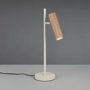 Trio, Lampe de table, 567700165 Soka GU10 Tischleuchte 15cm Coffee (GU10) pas cher