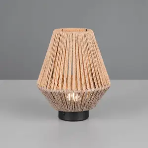 Lampe de table LED, lampe d'appoint, lampe de chevet, fil de papier, m... pas cher