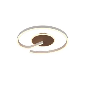 RL Plafonnier LED applique murale lampe de salon interrupteur café variateur CCT H 6,5 cm pas cher