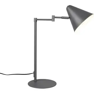 Trio, Lampe de table, 563900142 Cosima E14 Tischleuchte  15cm Anthrazi... pas cher