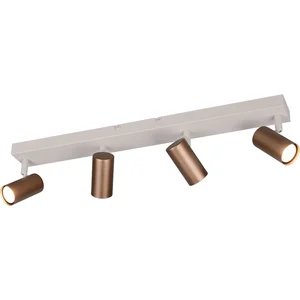 REALITY TARYN - Spot - Mokka - excl. 4x GU10 4 W - Plafondbevestiging pas cher