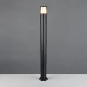 TRIO VOLGA - Paalverlichting - Antraciet - excl. 1x E27 4 W - Incl. connector voor serieschakeling - Buitenverlichting - IP54
