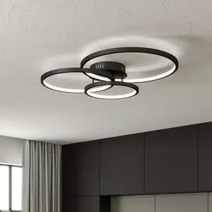 Trio, Applique + plafonnier, Aaron (4200 lm)Vendu pargalaxus