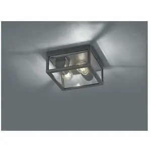 Plafonniere Trio Leuchten Garonne - Antraciet pas cher