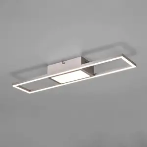 Reality Plafonnière Rigido 1 X SMD Nikkel Mat pas cher