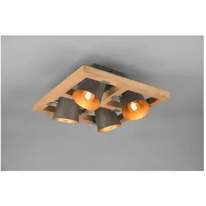 Comparateur de prix : TRIO BELL - Plafondlamp - Nikkel antiek - excl. 4x E14 4 W - Plafondbevestiging