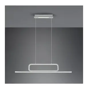 Hanglamp Trio Leuchten Aick - Aluminium pas cher