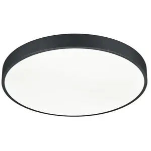 Plafondlamp Trio Leuchten Waco zwartVendu parbol