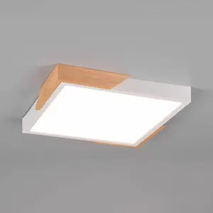 TRIO Reality, Plafonnier, Meta incl. 1 x LED,SMD,20,0 Watt,3000K,2400 ... pas cher