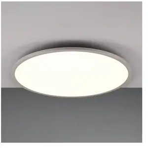 Comparateur de prix : Lampa sufitowa LED w kolorze srebra ø 60 cm Yuma   Trio
