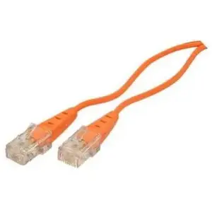 Shiverpeaks câble de raccordment basic-s rnis, orange,0,5m bs70078-0.5 pas cher