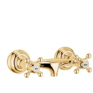 Kludi, Robinetterie de salle de bains, Robinet de douche ADLON DN 15 doré pas cher