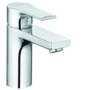 Kludi Mitigeur lavabo ZENTA 100mm sans vidage chrom pas cher