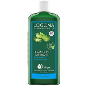 Logona Soins Capillaires Shampoing Hydratant à l'Aloe Vera Bio 250ml