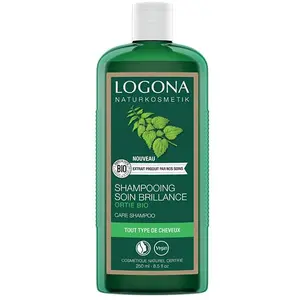 Logona Soins Capillaires Shampoing Soin Brillance Ortie Bio 250ml pas cher
