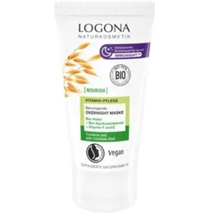 Logona Nourish soothing overnight mask Gezichtsmasker pas cher