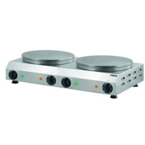 Saro PIERRE crepe maker 2 crêpe(s) 4800 W Roestvrijstaal pas cher