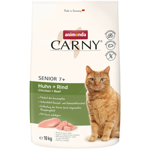 animonda Carny Senior poulet + boeuf pour chat - 10 kg pas cher