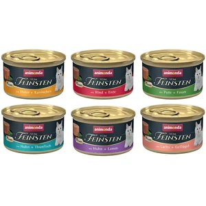 animonda Vom Feinsten Adult 72 x 85 g pour chat - assortiment de mousses (6 variétés) pas cher