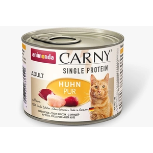 6x200g Single Protein Adult pur poulet Animonda Carny - Pâtée pour chat pas cher