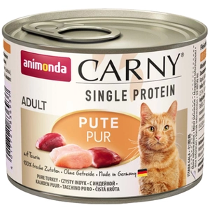 24x200g Single Protein Adult pure dinde Animonda Carny - Pâtée pour ch... pas cher