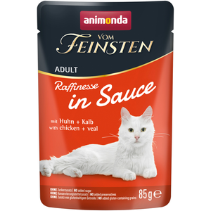 24x85 g poulet & veau animonda vom Feinsten Raffinesse nourriture humide pour chats pas cher