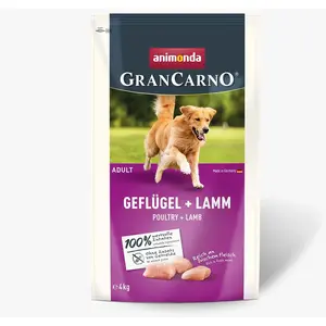 animonda GranCarno Adult volaille + agneau pour chien - 4 kg pas cher