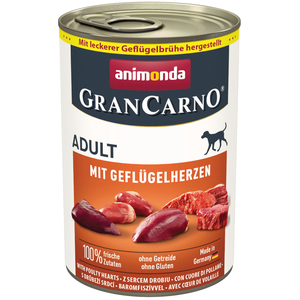 Animonda GranCarno Adult 6x400g - Gevogelteharten pas cher
