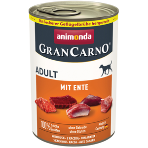 Comparateur de prix : animonda GranCarno Original Adult 6 x 400 g pour chien - canard