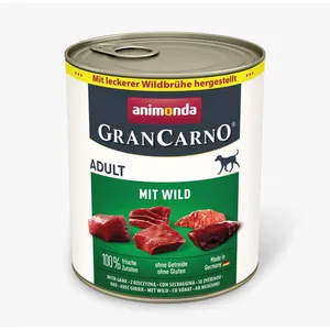 Comparateur de prix : animonda GranCarno Original Adult 6 x 800 g pour chien - gibier