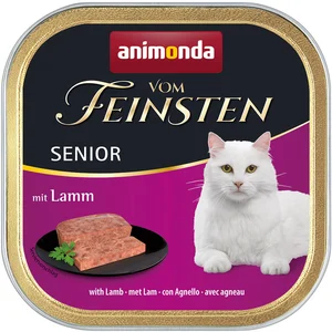 6x100g Senior Animonda vom Feinsten, agneau - Patée pour chat âgé pas cher