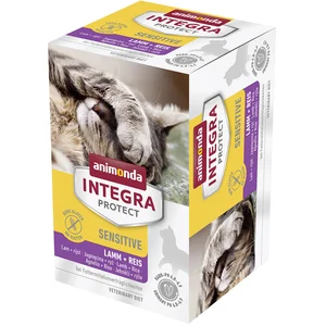 6x100g Protect Adult Sensitive agneau + riz Animonda Integra - Pâtée p... pas cher