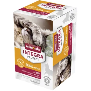 6x100g Protect Insuffisance rénale boeuf Animonda Integra - Pâtée pour... pas cher