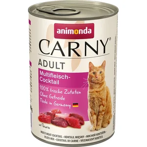 Animonda Carny Adult Multivlees Cocktail 6 x 400 gram ( Katten natvoer ) pas cher