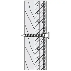 Hewi, Miroir, Visserie de fixation 801/805 Grille d'appui en bois léger avec doublure arrière pas cher