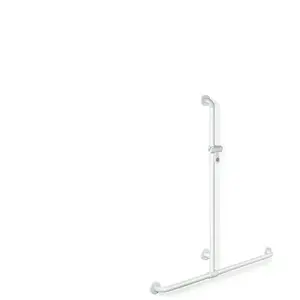 Hewi, Miroir, Main courante de douche SERIE 801 se 1100mm horizontale 1184mm blanc pur pas cher