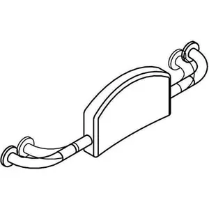 HEWI Soutien dorsal Ser 801, BM211.2 blanc pur pas cher