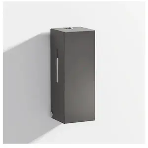 Hewi, Distributeur de savon + porte-savon, Distributeur de savon mousse SYSTEM 900 SENSORIC 500ml ES dgrau PG mat profond