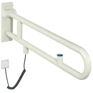 Hewi, Miroir, Grille de soutien version E. SERIE 801 Bouton de rinçage 900mm blanc pur (7.80 x 25.90 cm) pas cher