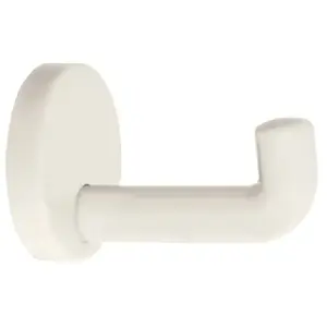 Hewi, Garde-robe + patère, Crochet simple 477.90B030 simple Saillie 100 mm Polyamide 99 blanc pur mat Ø 70 mm pas cher