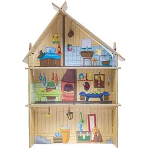 Beleduc Kinderspel Banditti Junior Hout 37,8 Cm34-delig pas cher