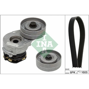 Schaeffler INA Kit de courroie d'accessoire pour OPEL: Zafira, Astra & VAUXHALL: Astra, Zafira (Ref: 529 0330 10)