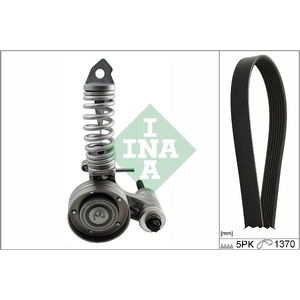 Schaeffler INA Kit de courroie d'accessoire pour OPEL: Corsa, Combo, Meriva, Tigra & VAUXHALL: Tigra, Corsa, Meriva (Ref: 529 0324 10)