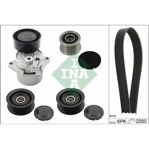 Schaeffler INA Kit de courroie d'accessoire pour MERCEDES-BENZ: Classe CLK, Classe C (Ref: 529 0115 23)