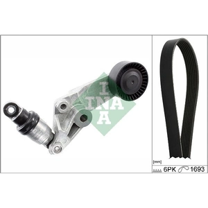 Schaeffler INA Kit de courroie d'accessoire pour TOYOTA: Corolla, Corolla Verso (Ref: 529 0473 10)