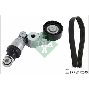 Schaeffler INA Kit de courroie d'accessoire pour MAZDA: 3, CX-3, CX-30, 2 (Ref: 529 0413 10) pas cher