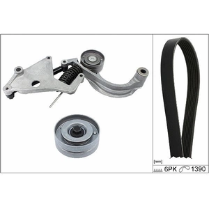 Schaeffler INA Kit de courroie d'accessoire pour MINI: MINI (Ref: 529 0457 10)