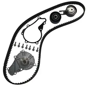 Schaeffler INA Pompe à eau + kit de courroie de distribution pour VOLK...
