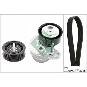 Schaeffler INA Kit de courroie d'accessoire pour MERCEDES-BENZ: Classe C, Classe E, Classe R, Classe SLK (Ref: 529 0499 10)