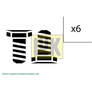 Comparateur de prix : Schroevenset vliegwiel 411025510 LUK